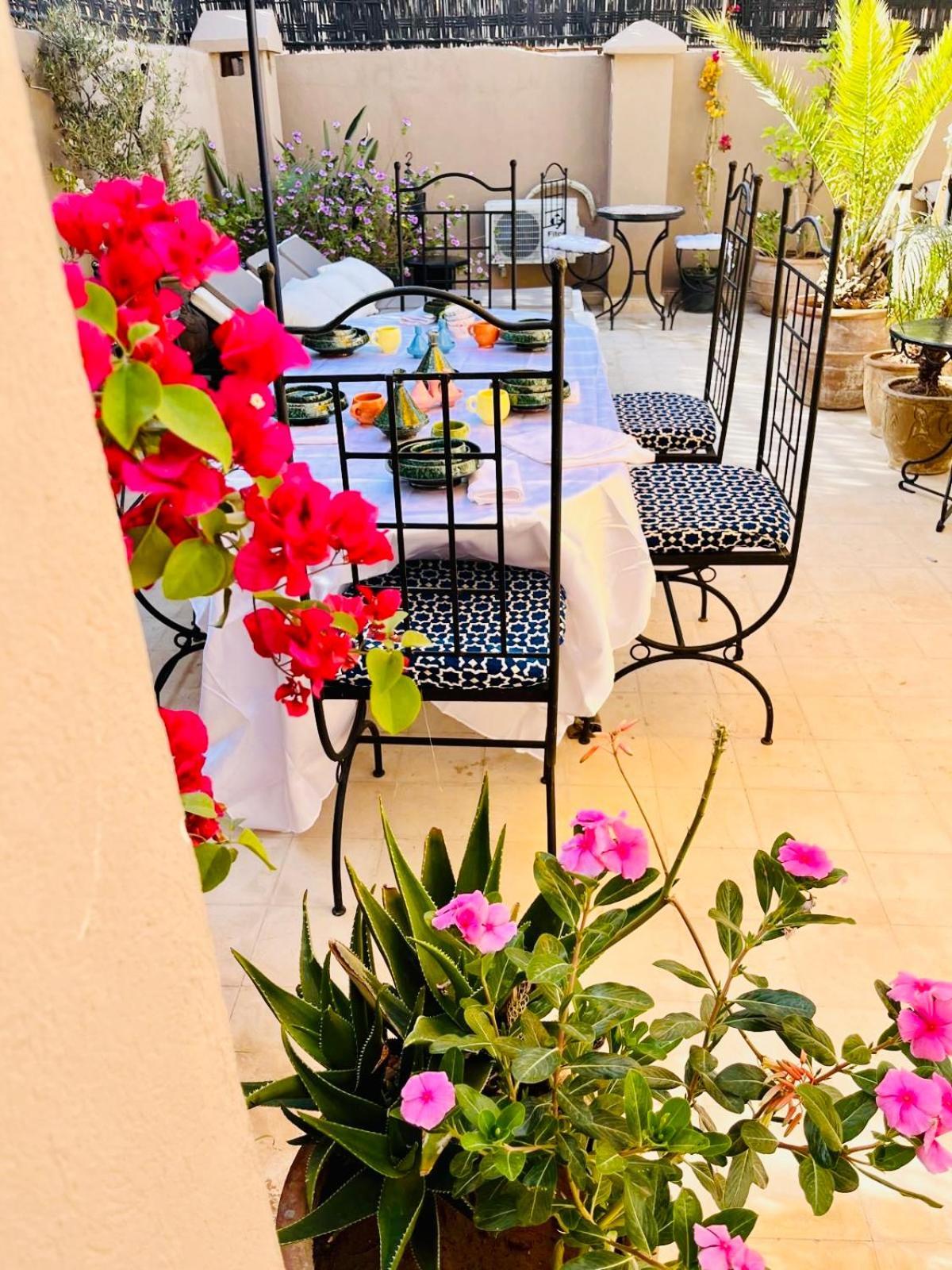 Riad Darna 4 Chambres Avec Piscine Et Petit Dejeuner Marrakesh Eksteriør billede