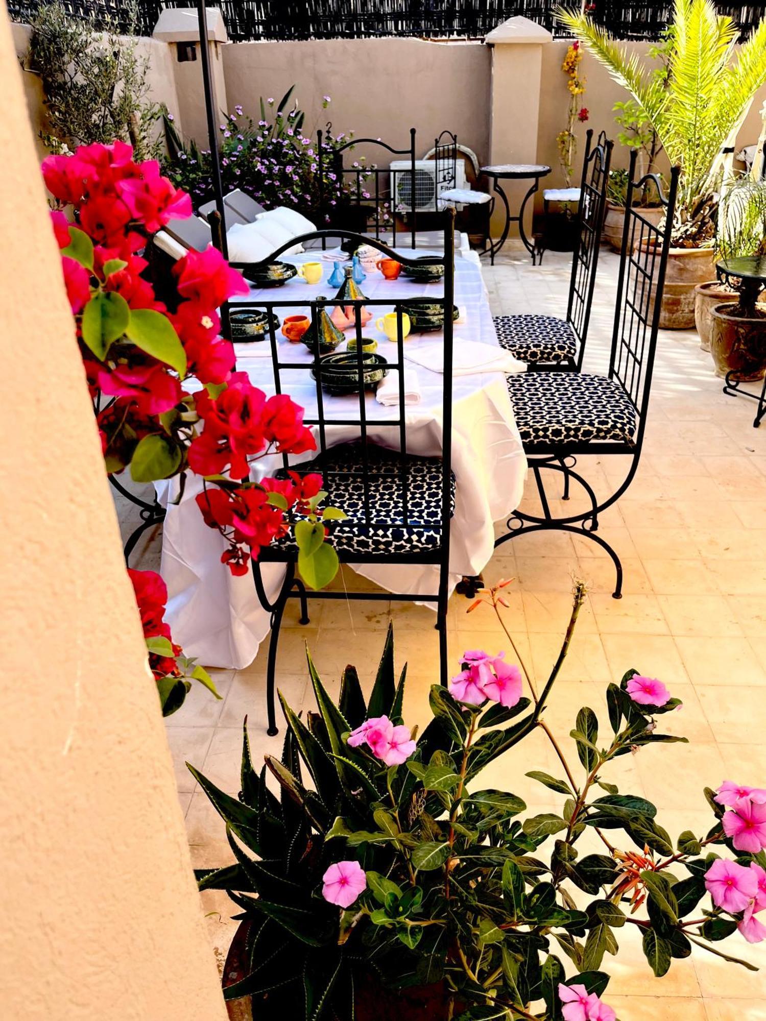 Riad Darna 4 Chambres Avec Piscine Et Petit Dejeuner Marrakesh Eksteriør billede