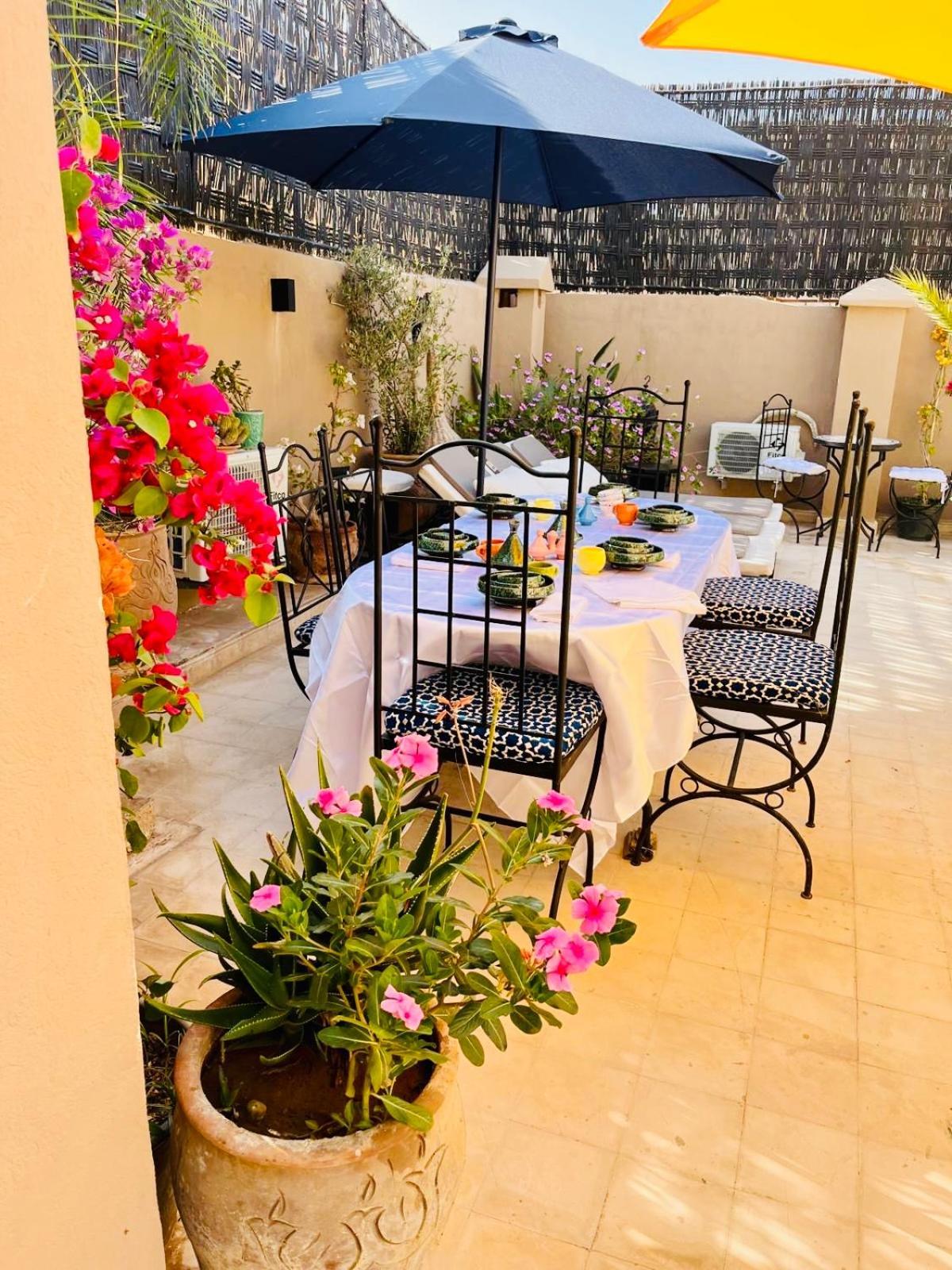 Riad Darna 4 Chambres Avec Piscine Et Petit Dejeuner Marrakesh Eksteriør billede